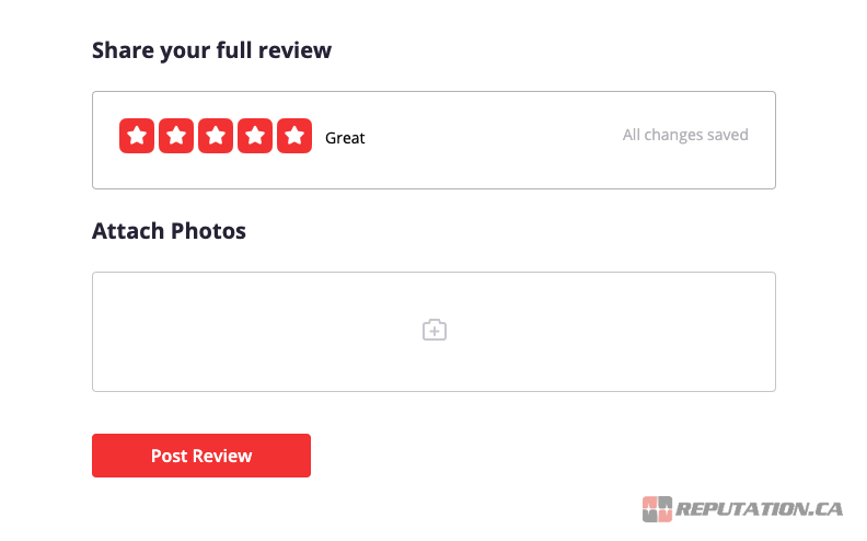 Прикрепление фотографии к Yelp