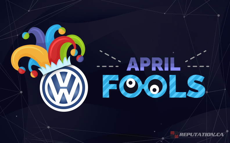 Первоапрельский дурак VW