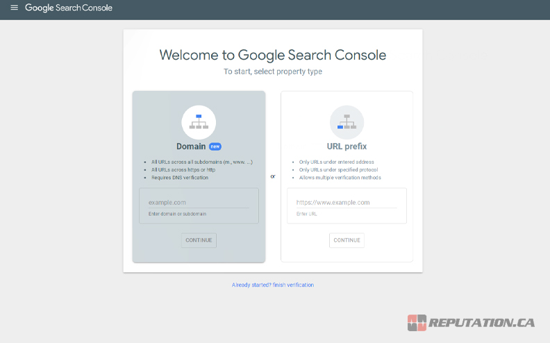 Консоль поиска Google