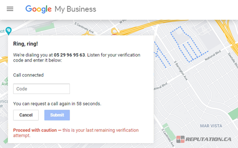 Проверка телефона Google