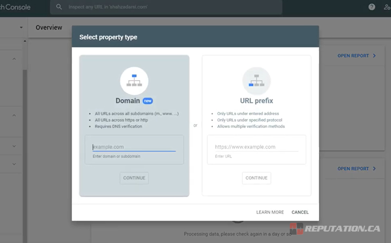 Проверка консоли поиска Google