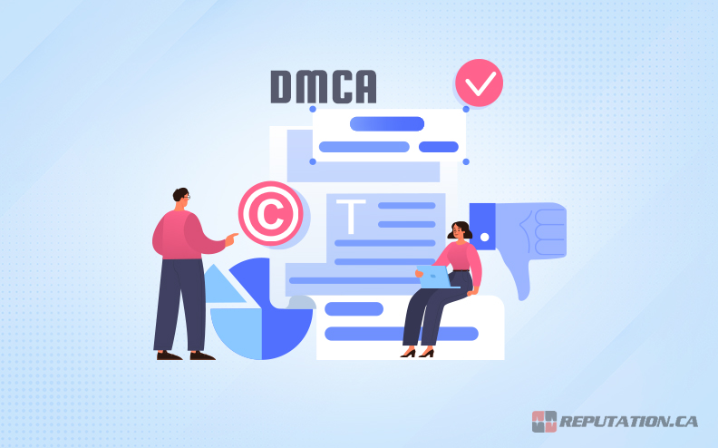 Использование удаления DMCA