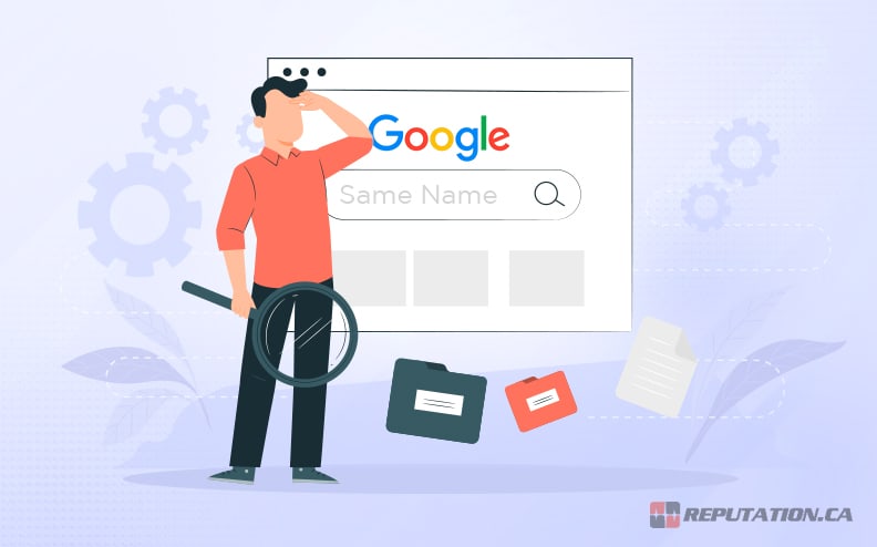 То же имя в поиске Google