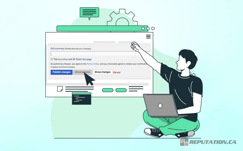 Редактирование страниц Википедии