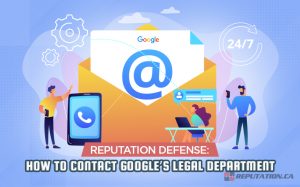Обращение в юридический отдел Google