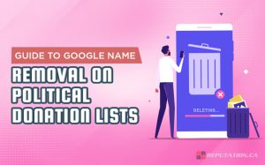 Руководство по удалению имени Google из списков политических пожертвований